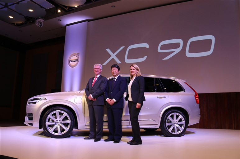 ボルボ、7人乗りSUVの新型XC90を発表。新プラットフォーム採用第1弾