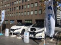 拠点は着々と増加中！　日産の「e-シェアモビ」ステーションが九州電力福岡支社の敷地内にオープン