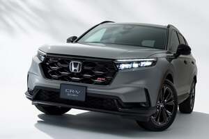 ホンダ「CR-V」ハイブリッドモデルが日本に来る！ “RS”を冠した国内仕様で今冬発売【ジャパンモビリティショー2025】