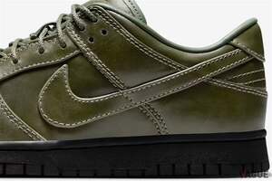 ナイキの「定番スニーカー」が特別仕立てのオールレザー仕様に！ ロングセラー「ダンクLOW」の新作は“深みのあるカラー”でオトナの足元を彩ります