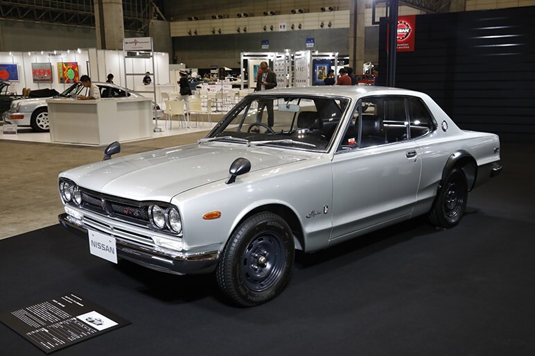 日産は海外レース活動60周年にちなみ、モータースポーツの歴史を振り返る展示に