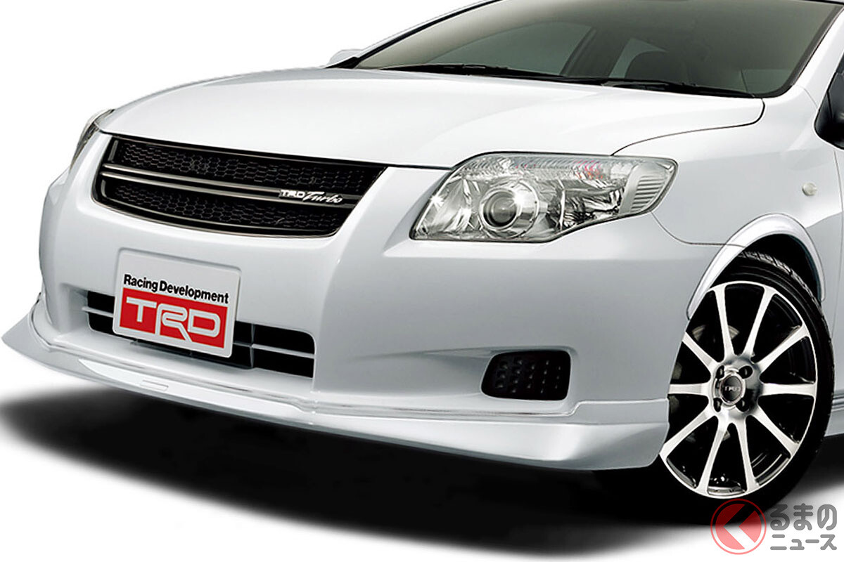 MTのみ！ “地味セダン”がターボ化で本気のスポーツ仕様に激変!? トヨタ「カローラアクシオ “GT” TRDターボ」がスゴい！