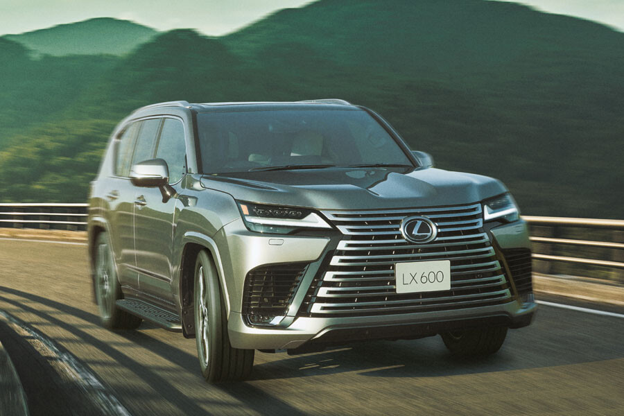 レクサス　4代目となる新型フラッグシップSUV「LX」を発売