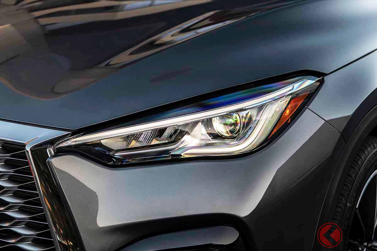 華麗なるsuvクーペがさらに進化 インフィニティ Qx55 23年モデル 約660万円から米で登場 くるまのニュース 自動車情報サイト 新車 中古車 Carview