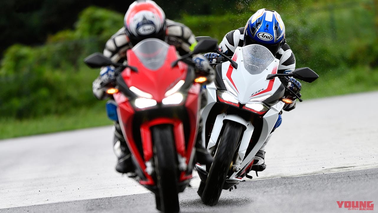 ホンダcbr250rr新旧サーキット対決 3ps オートシフターの実力はいかに Webヤングマシン 自動車情報サイト 新車 中古車 Carview