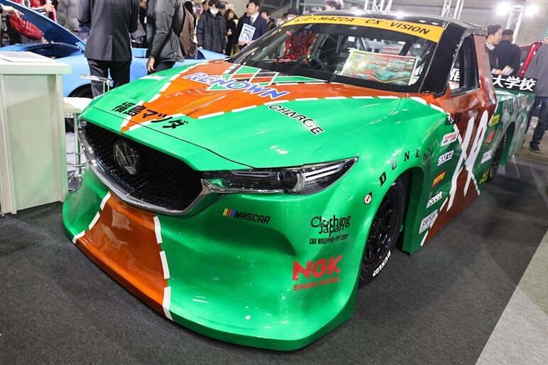 「CX-5」のピックアップ爆誕!? レナウンカラーの「WiZ CXヴィジョン」は学生の探究心に溢れていた