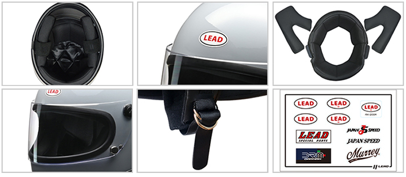 リード工業からビンテージ風フルフェイス「LEAD RX-100R フルフェイスヘルメット」が登場！