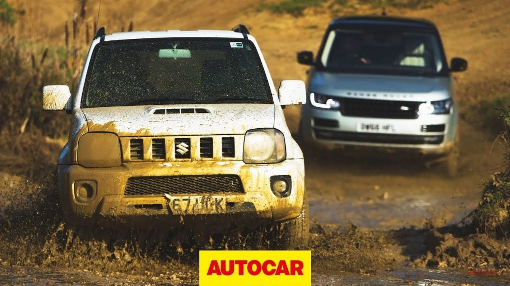 字幕付き レンジローバー オートバイオグラフィー Vs スズキ ジムニー オフロード比較試乗 Autocar Japan 自動車情報サイト 新車 中古車 Carview