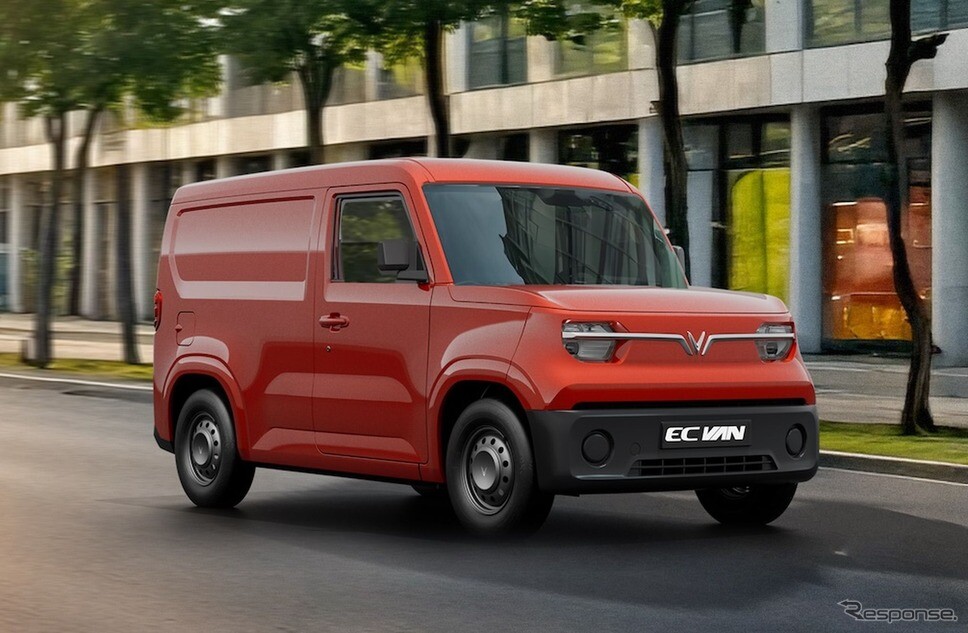 “四角かわいい”ベトナム初の商用EVバン、ビンファストが先行予約開始