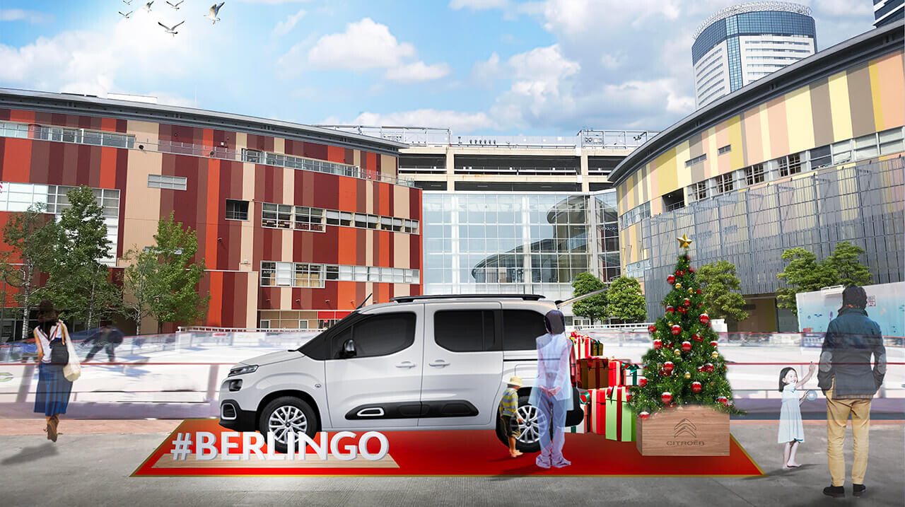 マニア必見？ アーバンドックららぽーと豊洲に期間限定で特別な「シトロエン・ベルランゴ」が展示中！