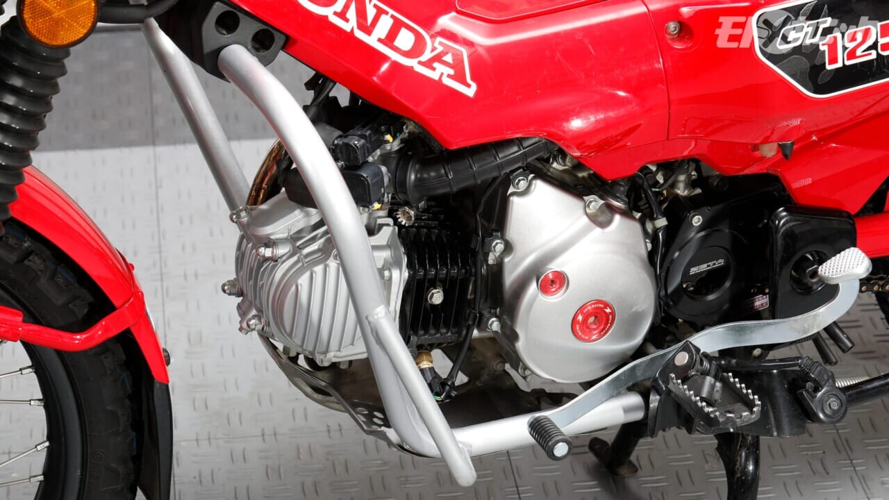 CT125ハンターカブのエンジンカスタム：ハイカム交換で、とにかく回したくなる超～気持ちいぃエンジンに様変わり!!