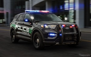 全米最多の警察車両、2025年モデルに進化…フォード『ポリス・インターセプター』はハイブリッド標準