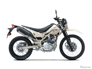 人気の“シェルパ”に新たな選択肢、足つき性を向上したカワサキ『KLX230シェルパS』発売
