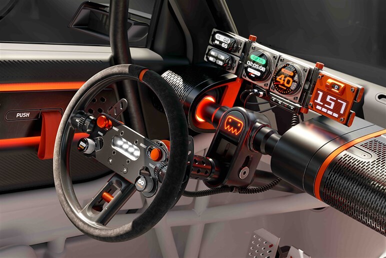 【まるでレゴ】軽サイズの小型車をカク＆マルな高性能車に仕立てた「インステロイド」のオモチャ感