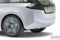 ホンダ「斬新“3列6人乗り”ミニバン」がスゴい！ 全長4.6m「ちょうどイイサイズ」にガバっと開く画期的ドア＆“ガラス天井”採用！ 背の低い“コンセプトモデル”「スカイデッキ」とは