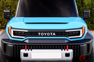 トヨタ斬新SUV「次世代ミニランクル」披露！ 全地形対応仕様「コンパクトクルーザーEV」が欧州デザイン賞を獲得