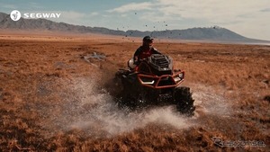 セグウェイが4輪バギー発表！ 97馬力の高性能ATV「AT10 W MUD」…EICMA 2025