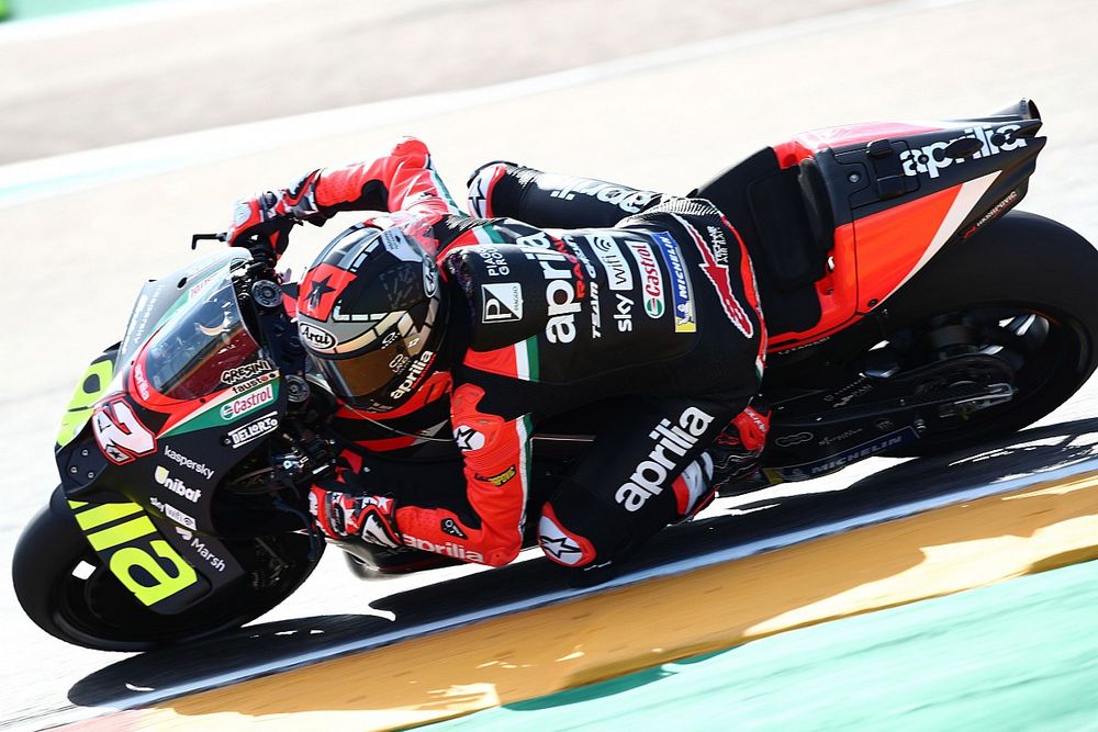 Motogp ビニャーレス アプリリア適応はまだまだ道半ば フロントエンドを信頼できていない 落ち着いて作業を続けないと Motorsport Com 日本版 自動車情報サイト 新車 中古車 Carview