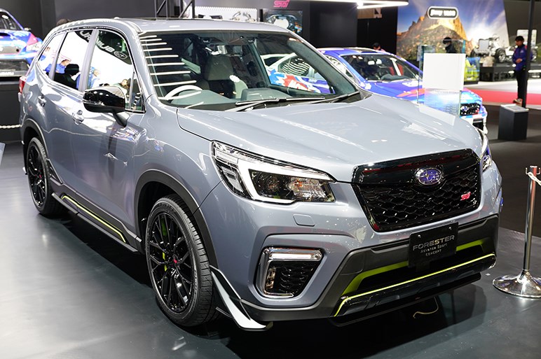 東京オートサロン19 スバル フォレスター Stiコンセプトモデルなどを展示 Carview 自動車情報サイト 新車 中古車 Carview