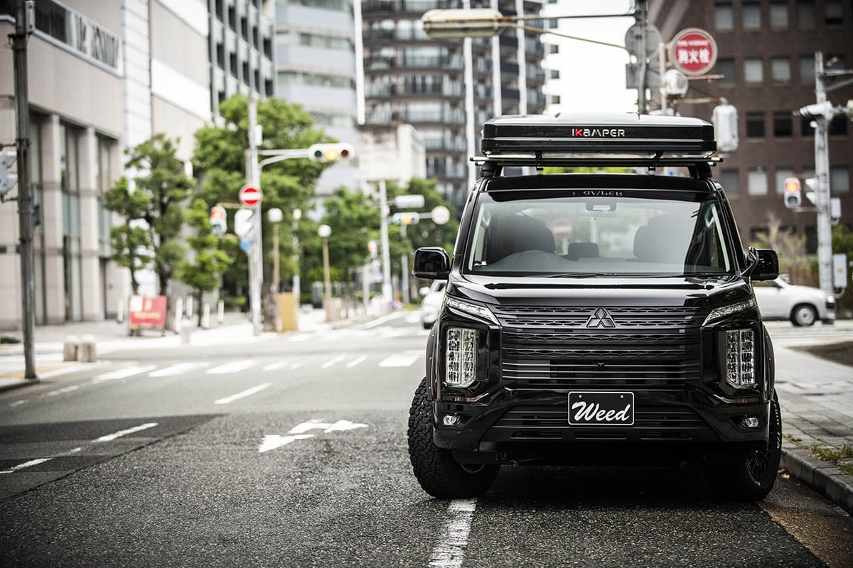 今どきでお洒落なオフスタイルってこういうこと デリカd 5に強いウィードが 旬のオフ系カスタムを提案 スタイルワゴン ドレスアップナビ 自動車情報サイト 新車 中古車 Carview
