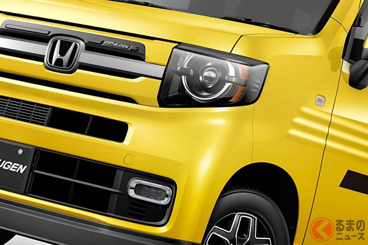 ホンダ「軽商用バン」めちゃスポーティな「無限バージョン」がスゴい！ 存在感あるブラックエアロ×スポーツマフラーの本気モデル！ カスタム仕様の「N-VAN」とは！