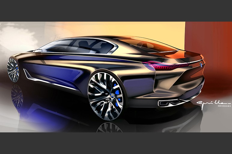 BMW 高級サルーンコンセプトを北京MSで発表