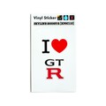 GT-R愛をアピール！　キャライフにてオリジナルステッカー「I LOVE GT-R」が発売中