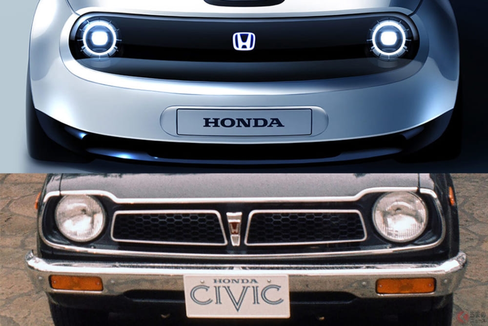 ホンダの初代 シビック に似ている 新型ev ホンダe を初公開 くるまのニュース 自動車情報サイト 新車 中古車 Carview