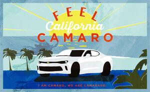 カマロに試乗してオリジナルTシャツをGET！  「CHEVROLET CAMARO “カマT” DRIVE」キャンペーンを実施