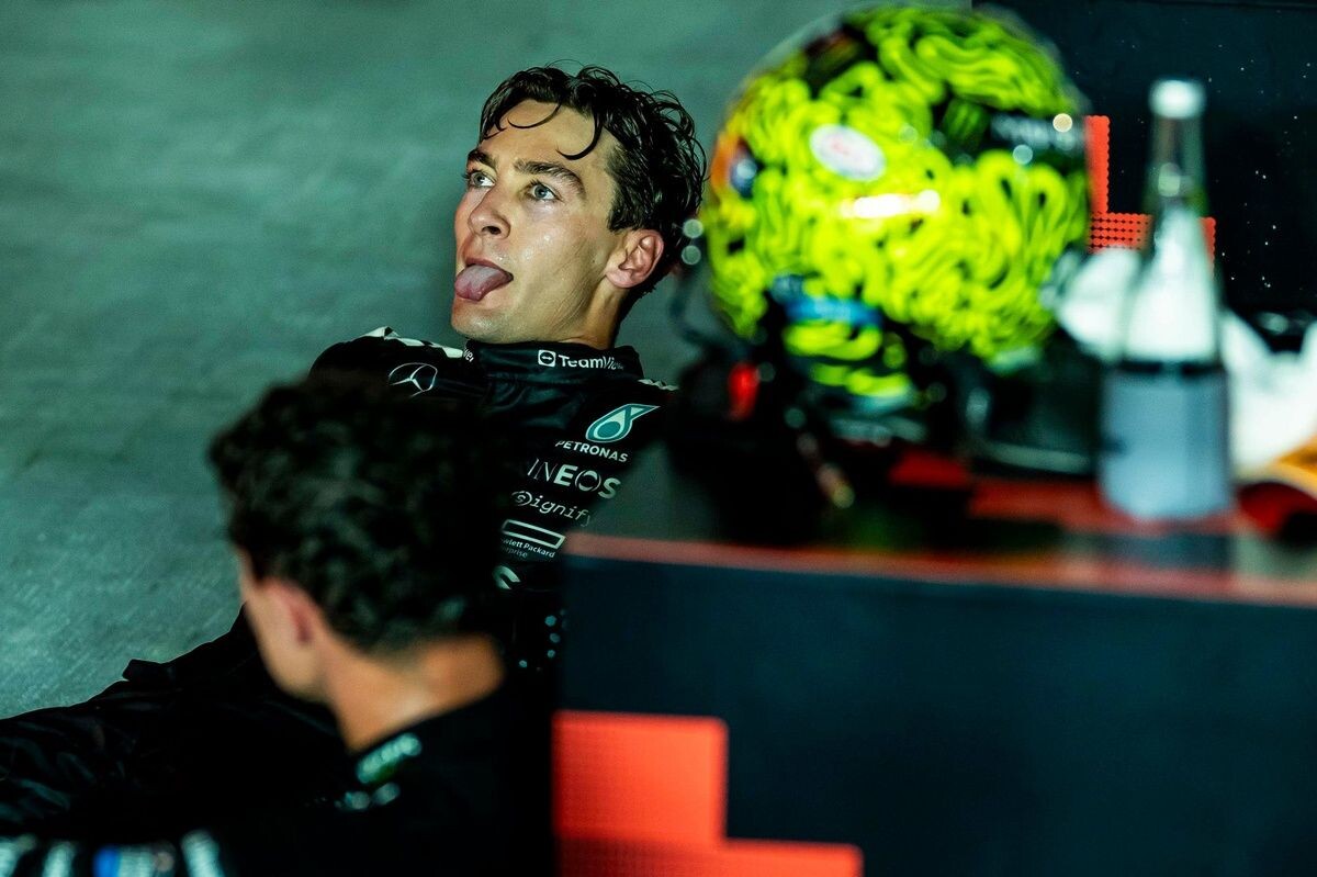 シンガポール圧勝のラッセル、灼熱と高い湿度で”厳しい”レース……最大の勝因は「マックスをターン1で抑え込むこと」