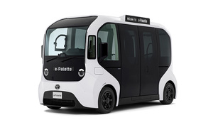 使い方いろいろ！自動運転を見据えたトヨタの17人乗り次世代BEV「e-パレット」