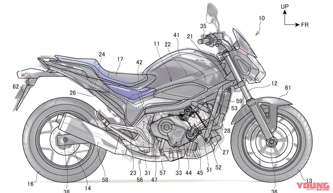 ホンダncシリーズのユーロ5対応800ccエンジンから派生車展開か バイク近未来予想 Webヤングマシン 自動車情報サイト 新車 中古車 Carview
