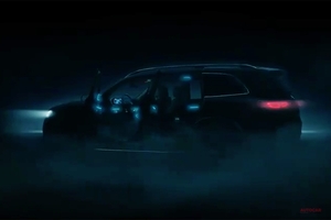 新型メルセデス・ベンツGLS、発表間近　大型SUVの2代目がNYショーに