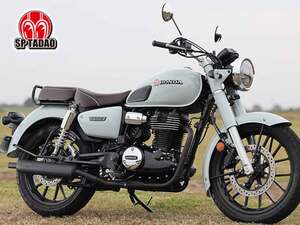 SP忠男から GB350C用「POWERBOXサイレンサー ブラックエディション」が発売！