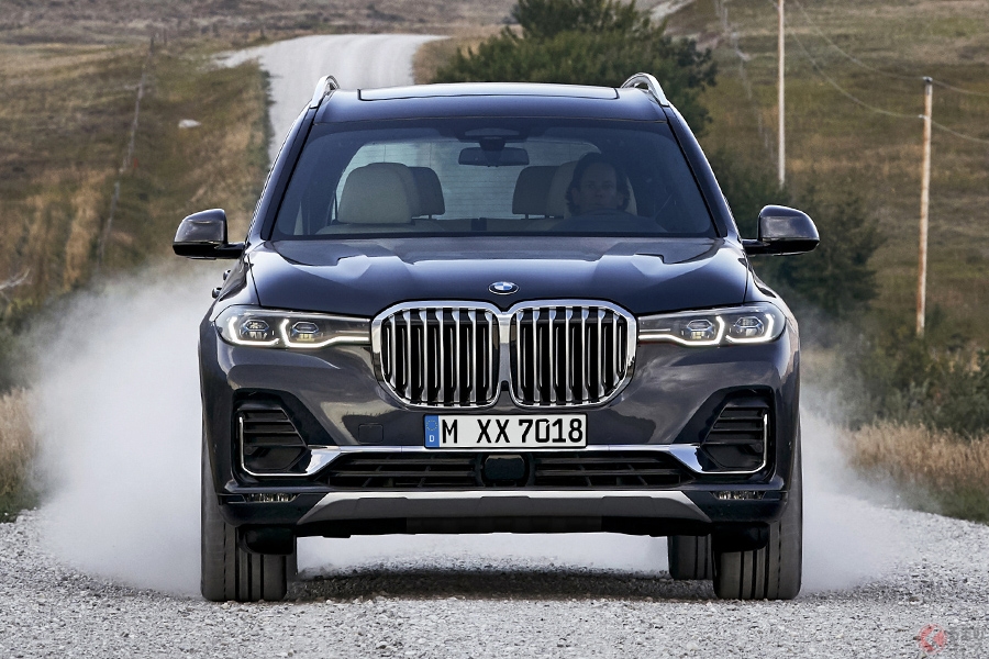 BMWが5m超の大型SUV 新型「X7」発表！　ラグジュアリー3列シートSUVの日本上陸は2019年夏