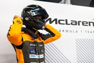 マクラーレンF1リザーブの平川亮が2022年型マシンで走行。F1チームのプライベートテストが相次ぐ