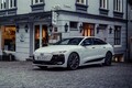 アウディ新型「RS6 アバント eトロン」テスト車を発見。ネットにはBMWを意識しすぎとの声