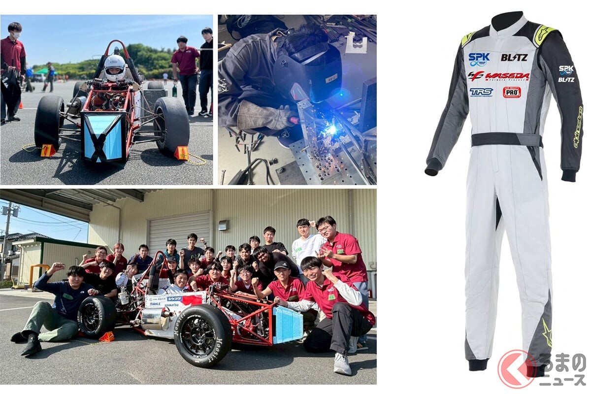 SPKとブリッツが学生フォーミュラカー開発プロジェクトに部品・用品提供と技術サポート 「Waseda Formula Project」を支援する理由とは？