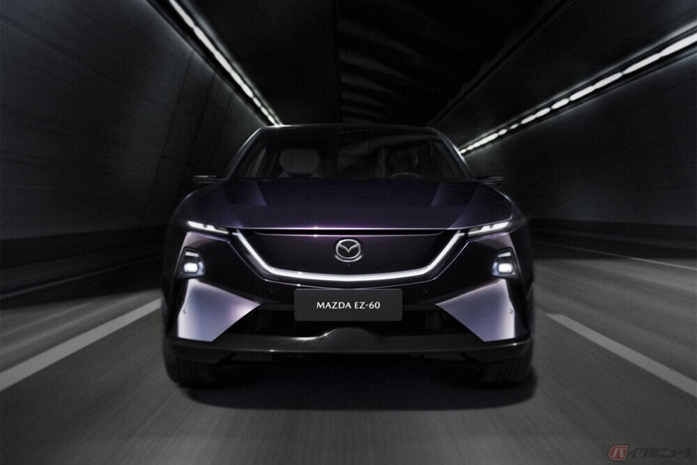 電動車で新境地を切り拓くがテーマ！ マツダが中国市場向け新型電動SUV「MAZDA EZ-60」を公開