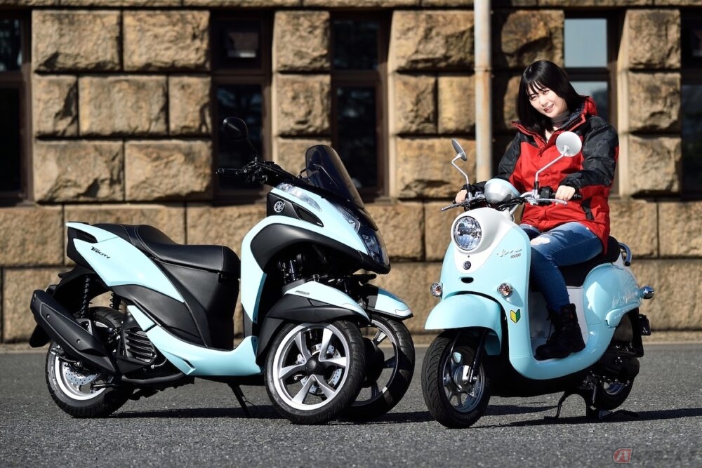 夜道雪のチャレンジバイク道 人気マンガ ゆるキャン に登場する50cc原付スクーター Vino ビーノ のスペシャルカラーに乗ってみました バイクのニュース 自動車情報サイト 新車 中古車 Carview