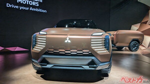 三菱はとことん「PHEV＋SUV」でいく宣言!! ジャパンモビリティショーで新型コンセプトカー「エレバンスコンセプト」世界初披露