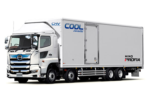 日野自動車、冷凍性能と環境性能を両立した大型冷凍車「プロフィア COOL Hybrid」2019年夏発売