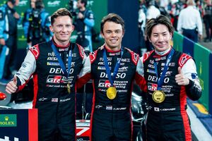 トヨタ、小林可夢偉のアタックで7号車が今季初のポールポジション獲得。8号車も2番手｜WECバーレーン8時間