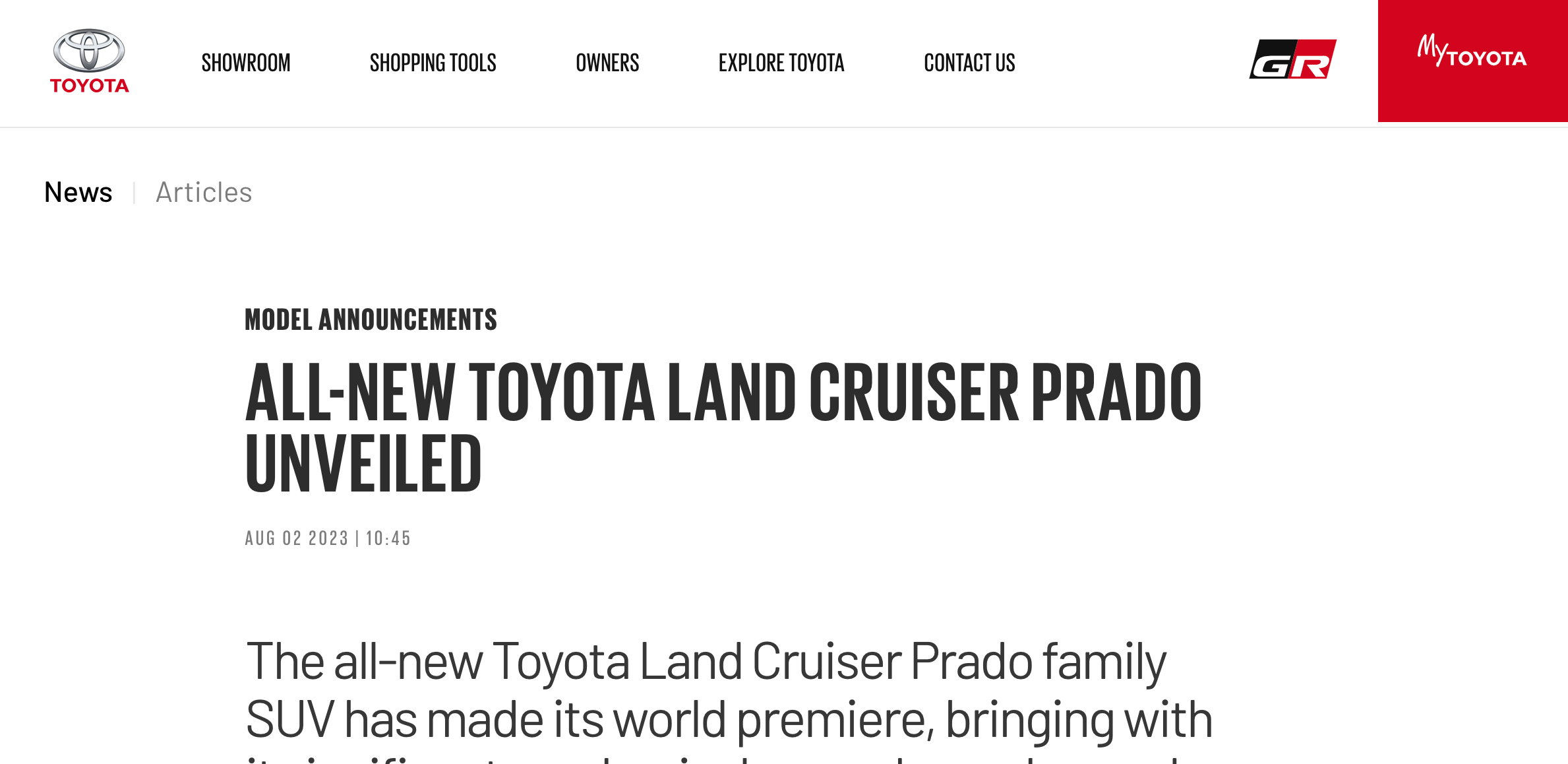 新型トヨタ・ランドクルーザー250から、“プラド”の名は消えない!?