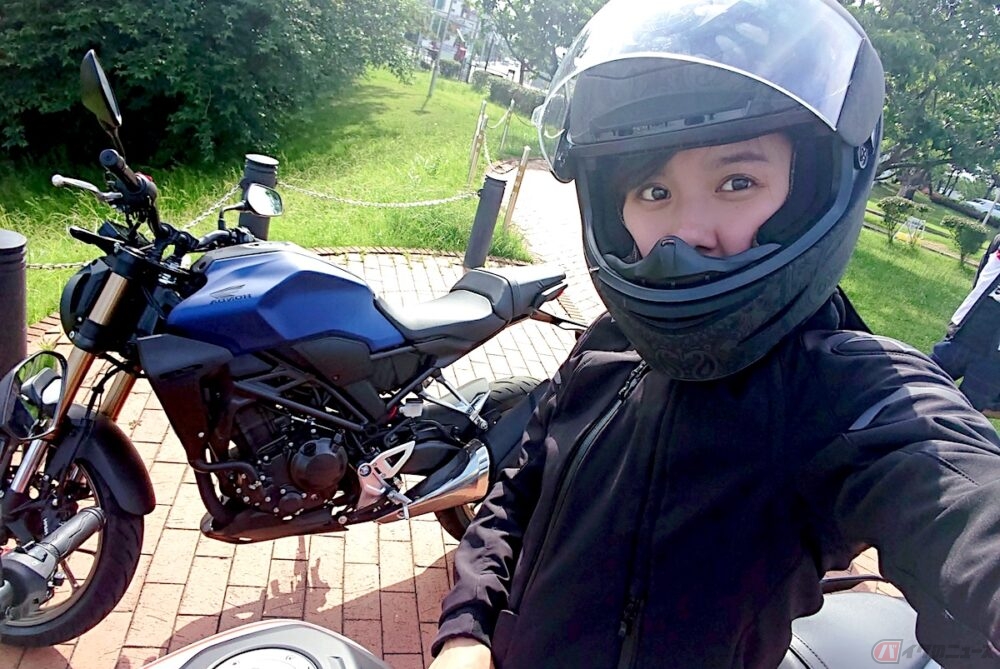 小野木里奈の 日和 は 最初に買ったヘルメットをフルフェイスにした理由です バイクのニュース 自動車情報サイト 新車 中古車 Carview
