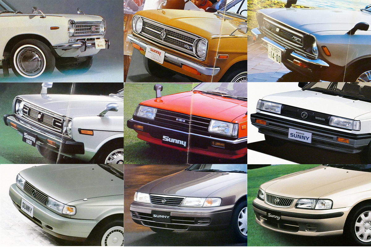 かつてファミリーカーといえばセダンだった カローラとしのぎを削った日産の大衆車 サニー の９世代を振り返る Auto Messe Web 自動車情報サイト 新車 中古車 Carview