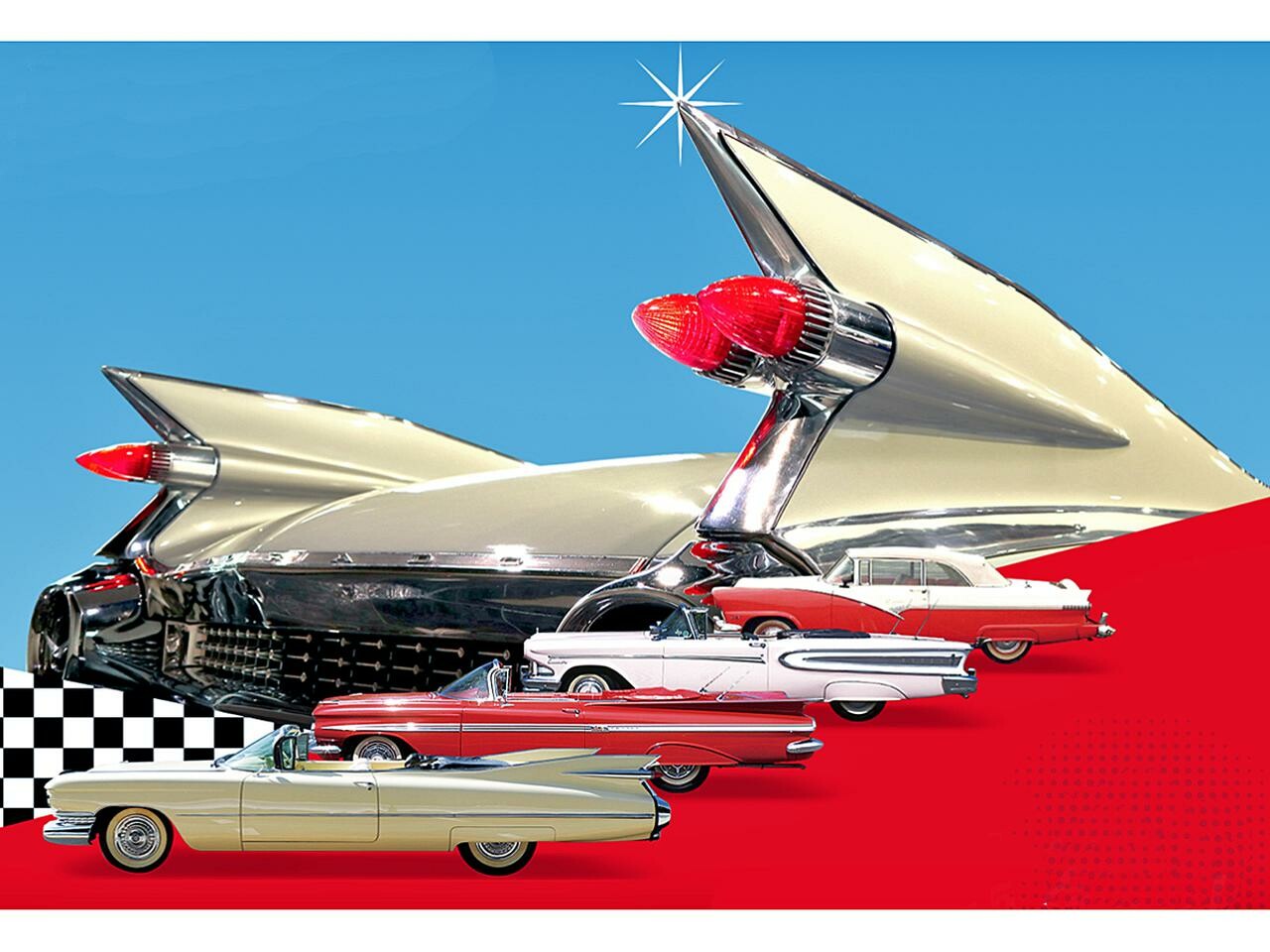 トヨタ博物館が1950年代のアメ車を集めた企画展「テールフィン・ラブ」を2021年4月23日から開催【イベント】