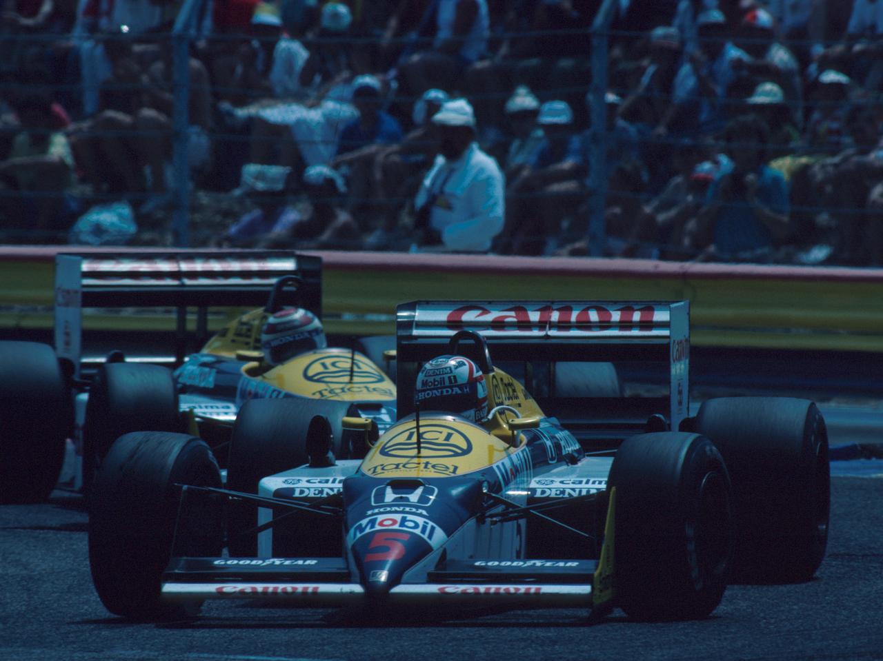 ウィリアムズ・ホンダFW11B（1987）はダブルタイトル獲得を義務付けられたマシンだった【ホンダF1活動第2期の10年 (5)】