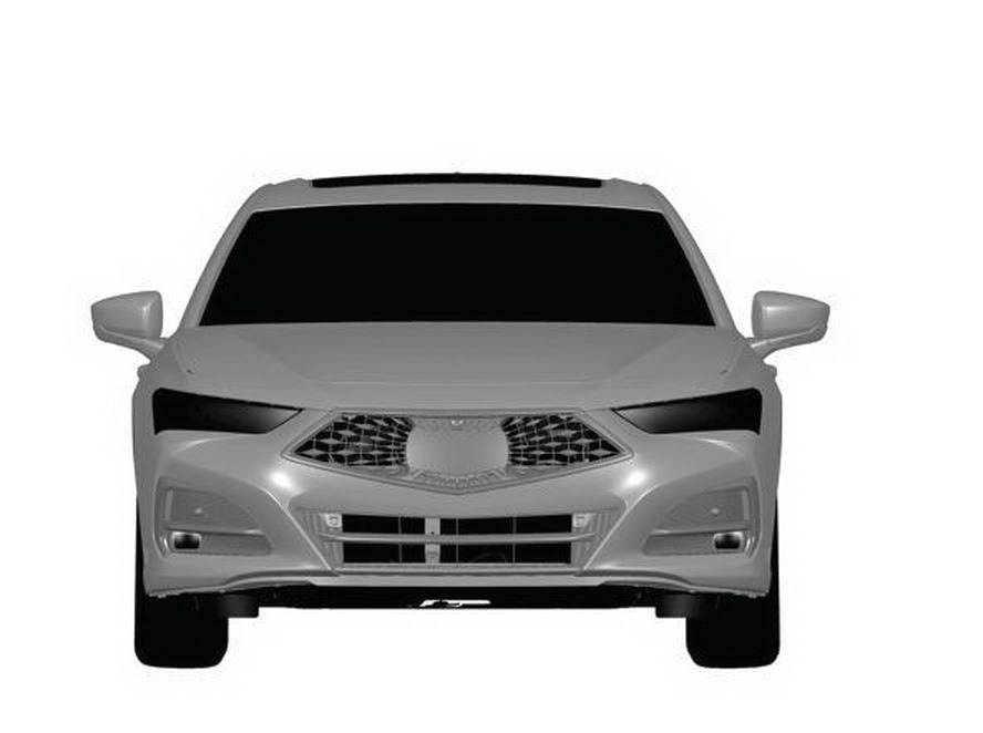 スクープ ホンダの新型 アキュラtlx 特許画像がリーク デビューは最速で今夏 Le Volant Carsmeet Web 自動車情報サイト 新車 中古車 Carview