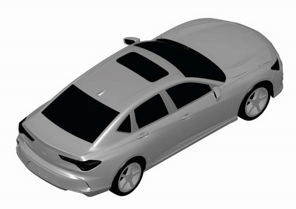 スクープ ホンダの新型 アキュラtlx 特許画像がリーク デビューは最速で今夏 Le Volant Carsmeet Web 自動車情報サイト 新車 中古車 Carview
